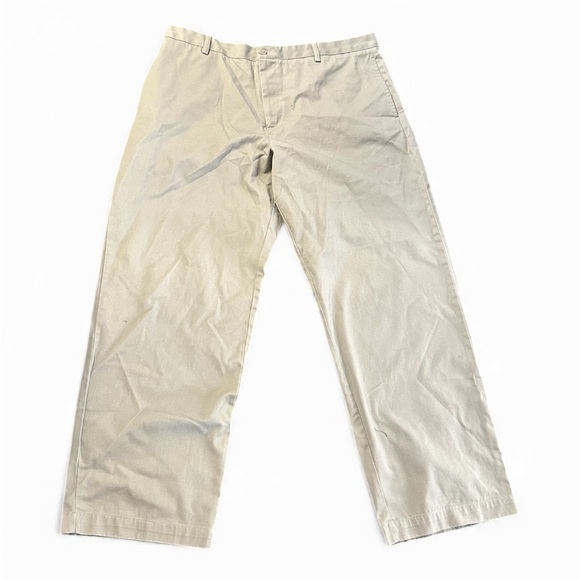 Chaps Other - Chaps True American Chino Pants Mens 40x32 Khaki Flat Front Straight Leg